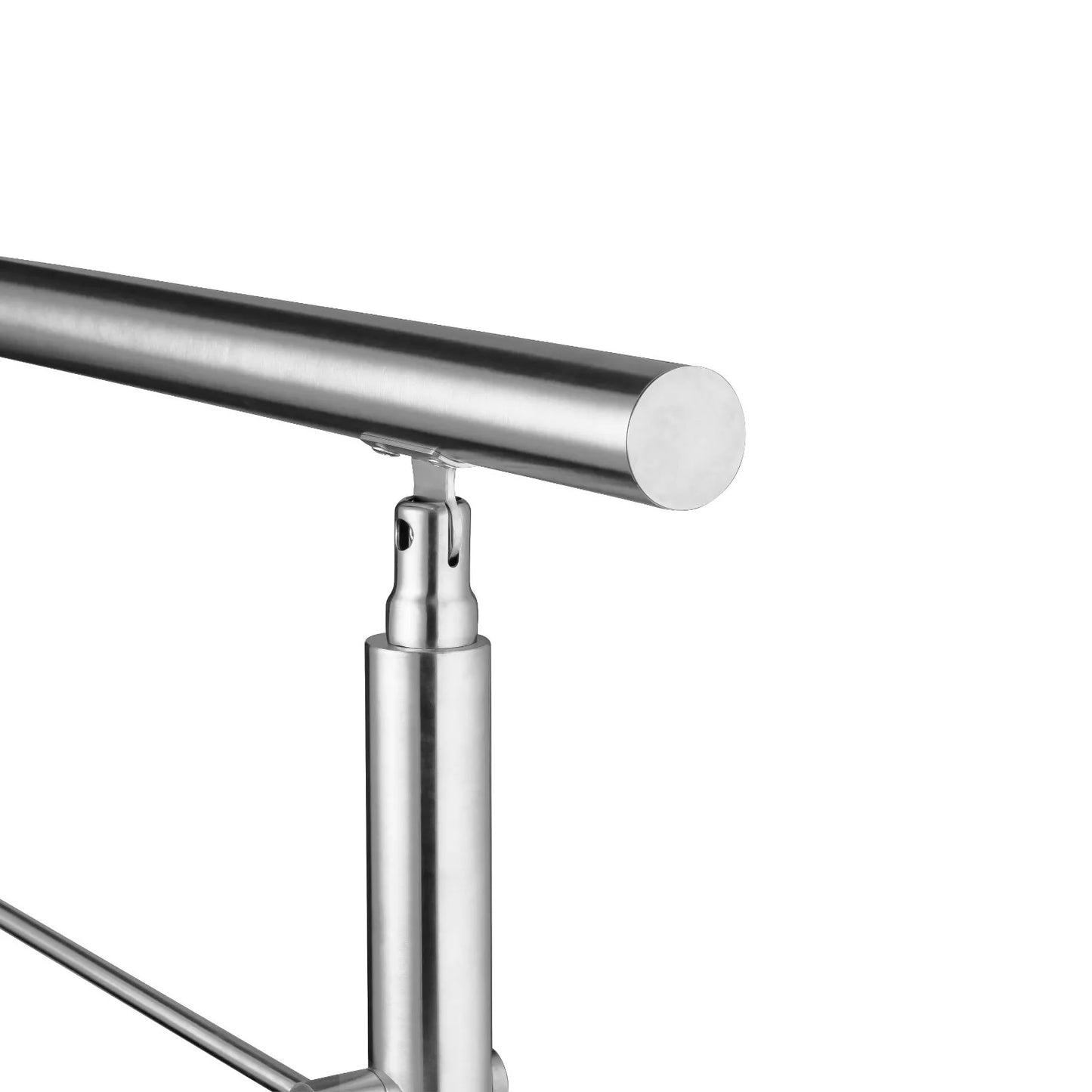 Brüstung Handläufe und Geländersysteme Geländer 3 Querstäbe Treppengeländer Edelstahl Handlauf Balkongeländer