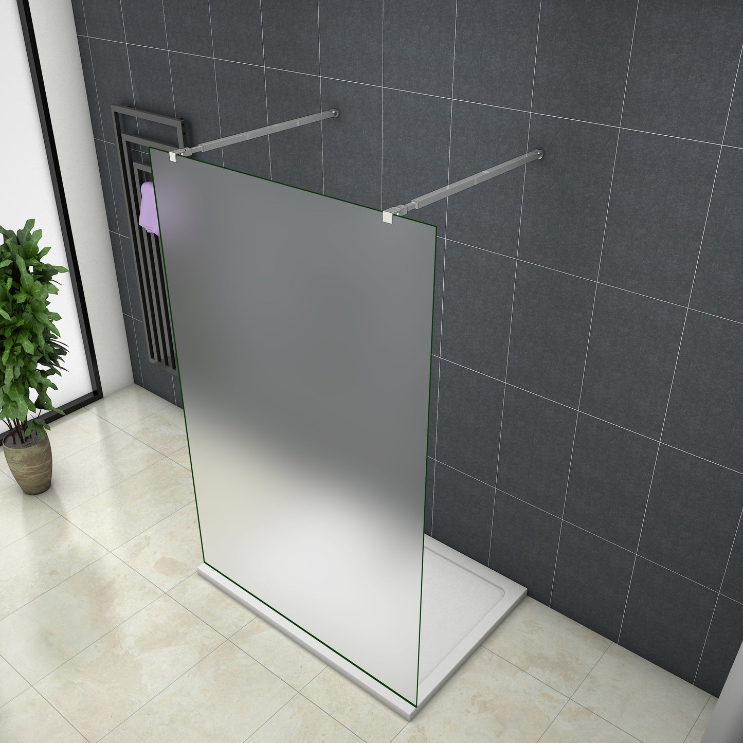 Duschkabine Falttür Drehfalttür Glas