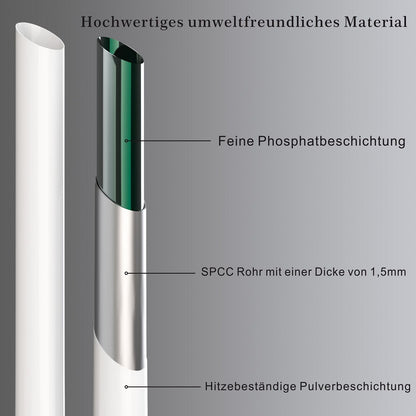 Design Handtuchwärmer Badheizung Handtuchtrockner Badheizkörper Weiss