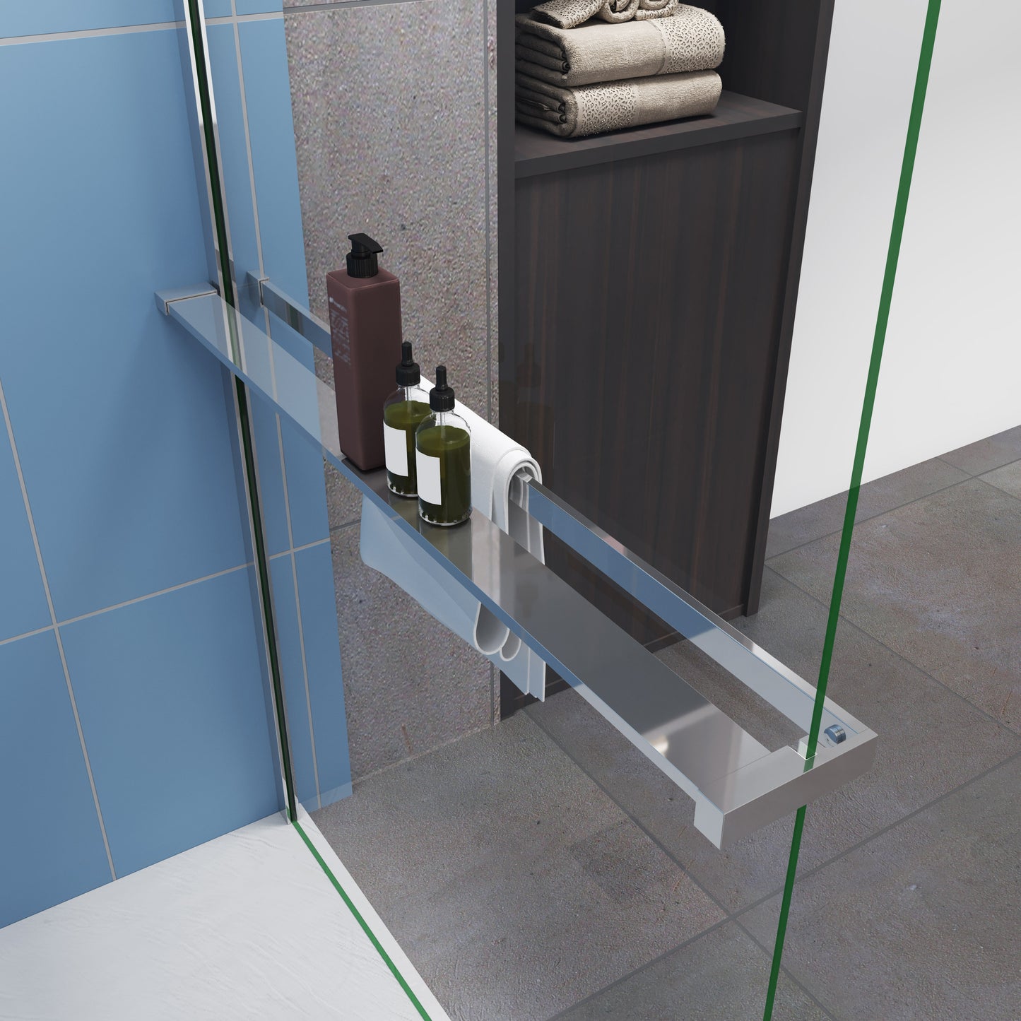 Multifunktionaler Ablage- und Handtuchhalter