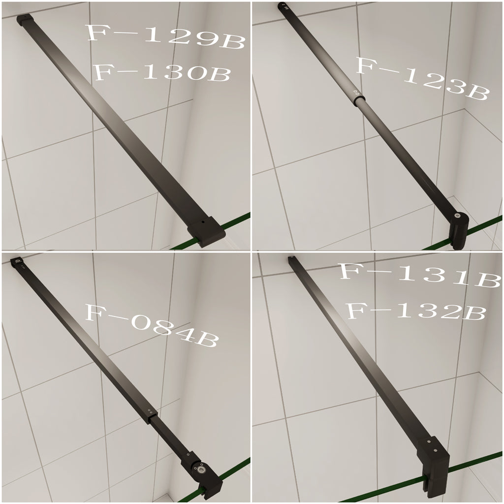 Duschwand Stabilisierungsstange 30 bis 140cm Verschiedene Größe