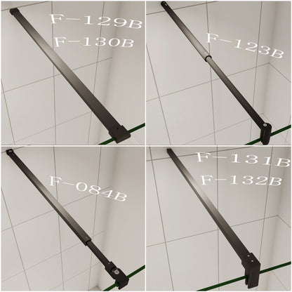 Duschwand Stabilisierungsstange 30 bis 140cm Verschiedene Größe