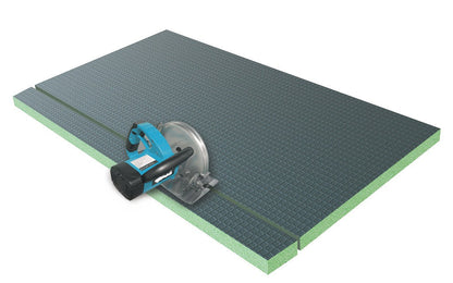 0.75m² XPS Platten Wasserbeständig Schimmelbeständig 125x60 cm Aica