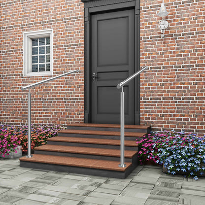 Brüstung Handläufe Geländersysteme Geländer Silber aus Edelstahl 304