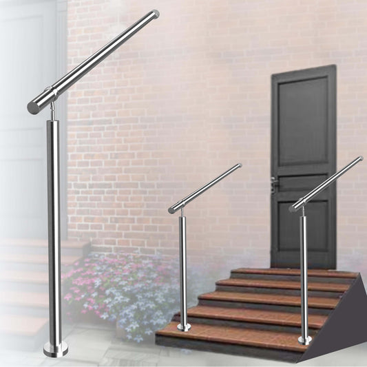 Brüstung Handläufe Geländersysteme Geländer Silber aus Edelstahl 304