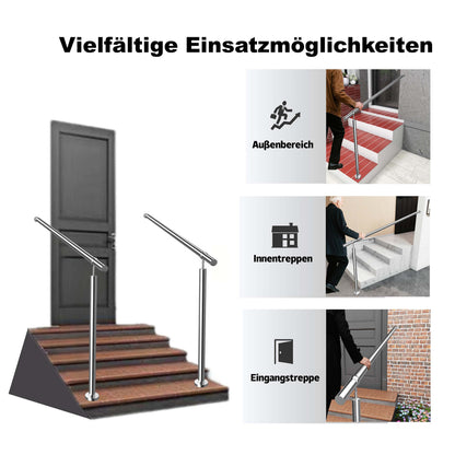 Brüstung Handläufe Geländersysteme Geländer Silber aus Edelstahl 304