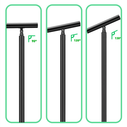 Brüstung Handläufe und Geländersysteme Geländer Treppengeländer Edelstahl Handlauf Balkongeländer Eingangsgeländer Schwarz