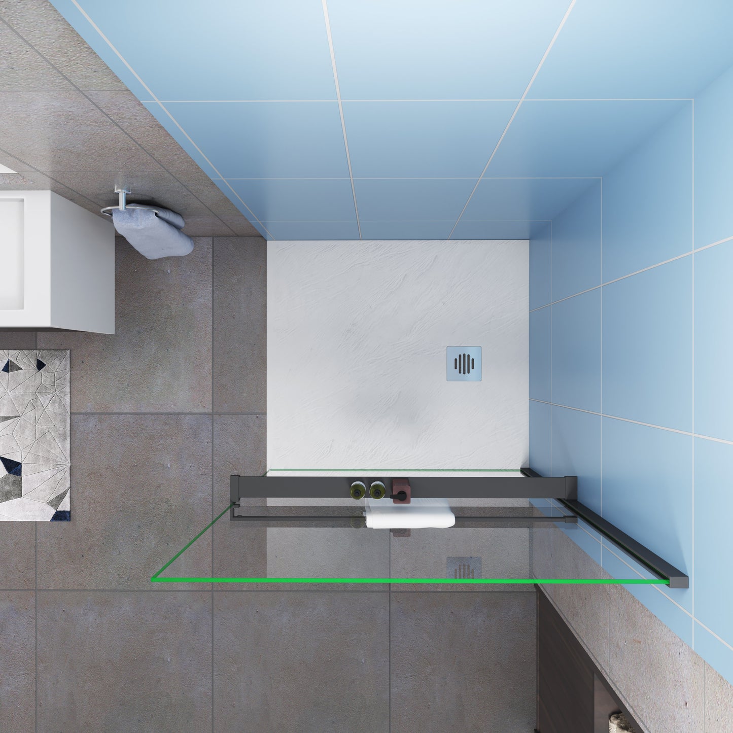 Handtuch-Organizer mit Stil