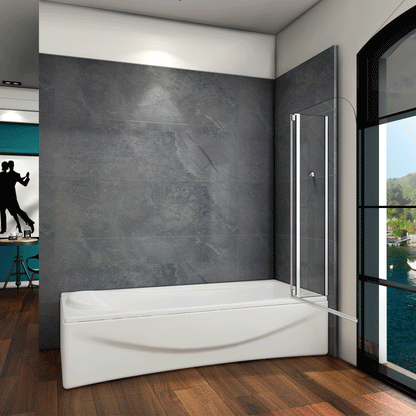 Duschkabine Falttür Drehfalttür Glas