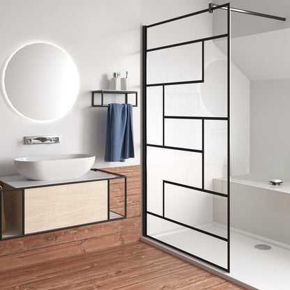 Duschkabine Falttür Drehfalttür Glas