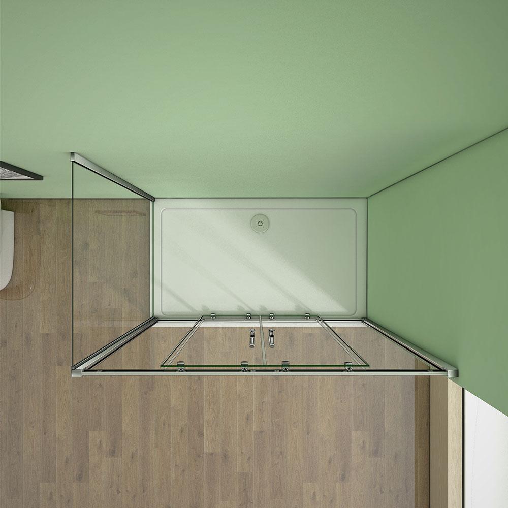 Duschkabine Schiebetür Glas