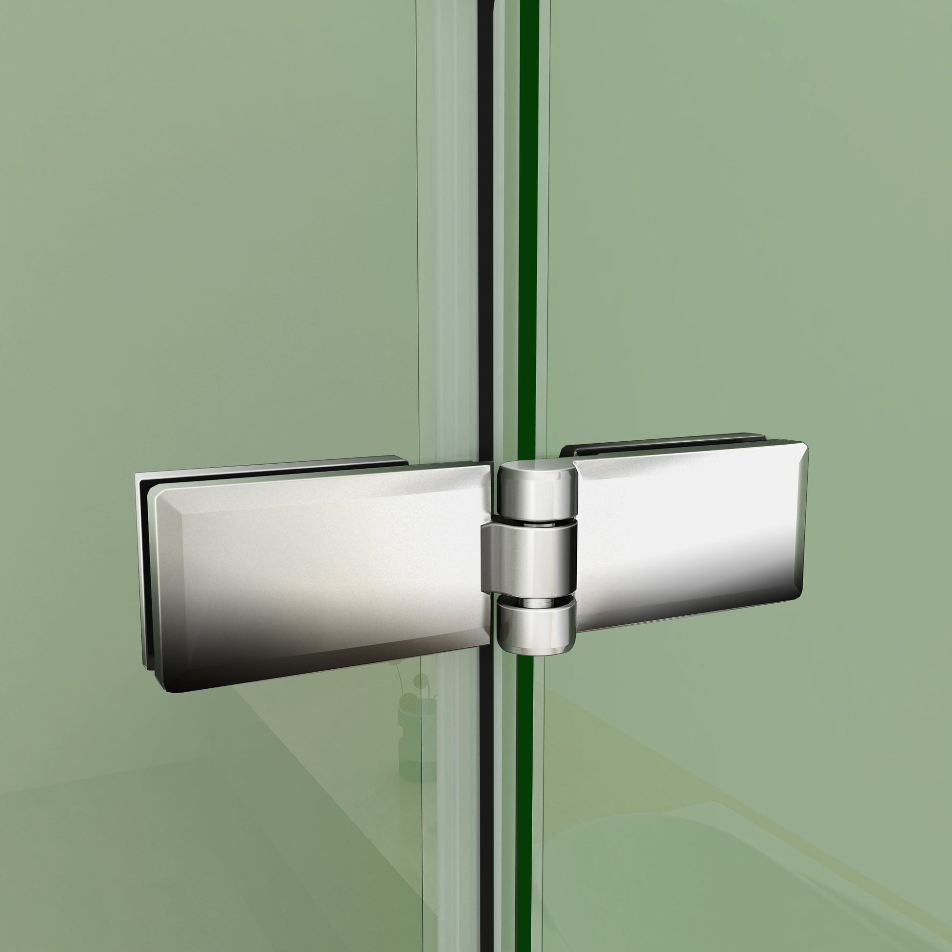 Duschkabine Falttür Drehfalttür Glas