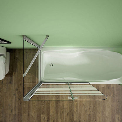 Duschkabine Falttür Drehfalttür Glas