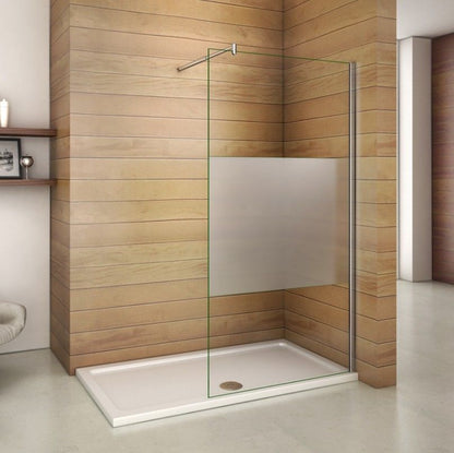 Duschkabine Duschwand Walk in dusche Glas Höhe: 200cm