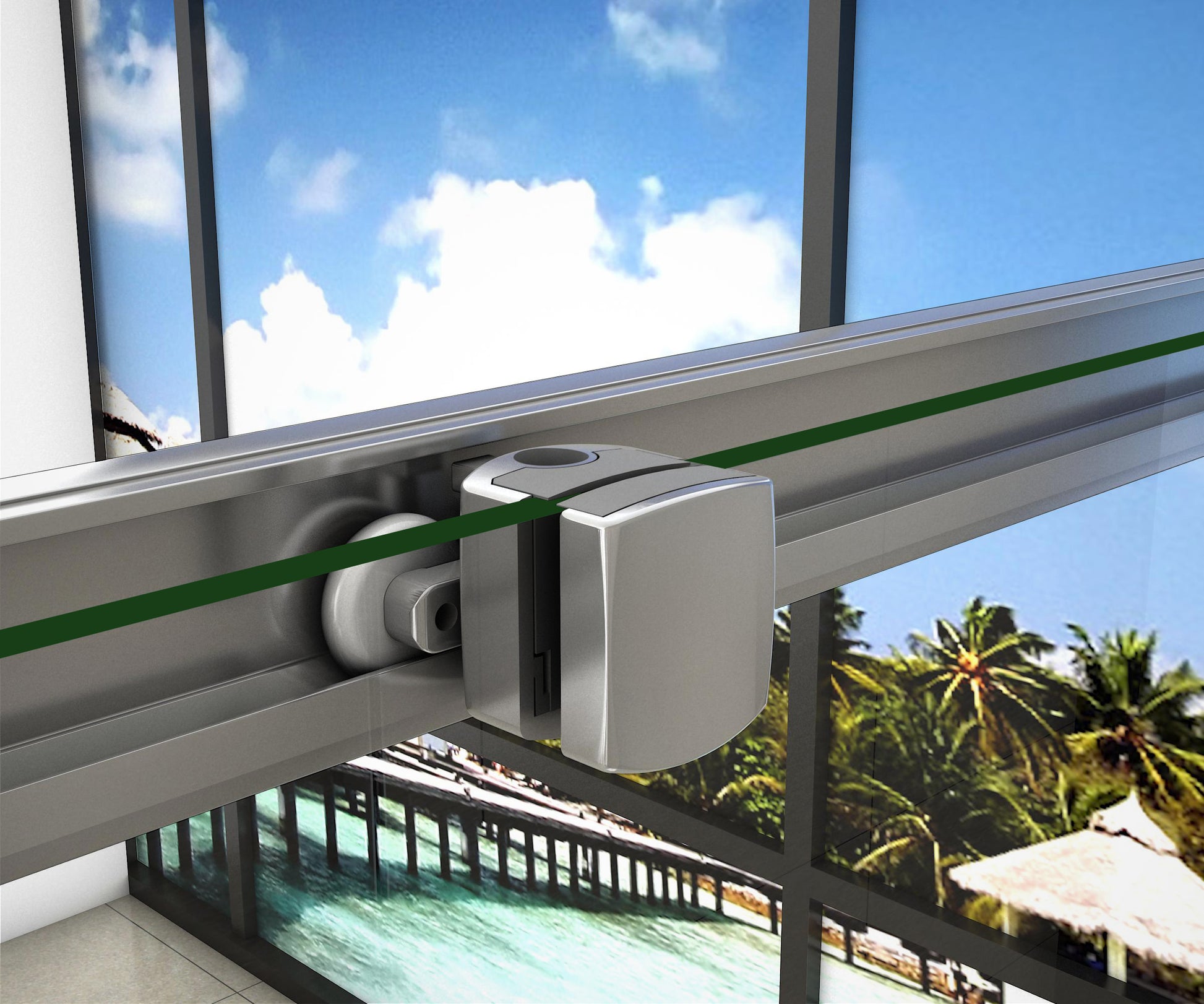 Duschkabine Falttür Drehfalttür Glas