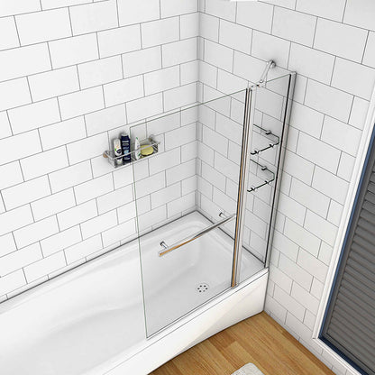 Duschkabine Falttür Drehfalttür Glas