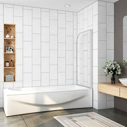 80x140cm Duschabtrennung Badewannenaufsatz Badewannenabtrennung Dusche Duschwand