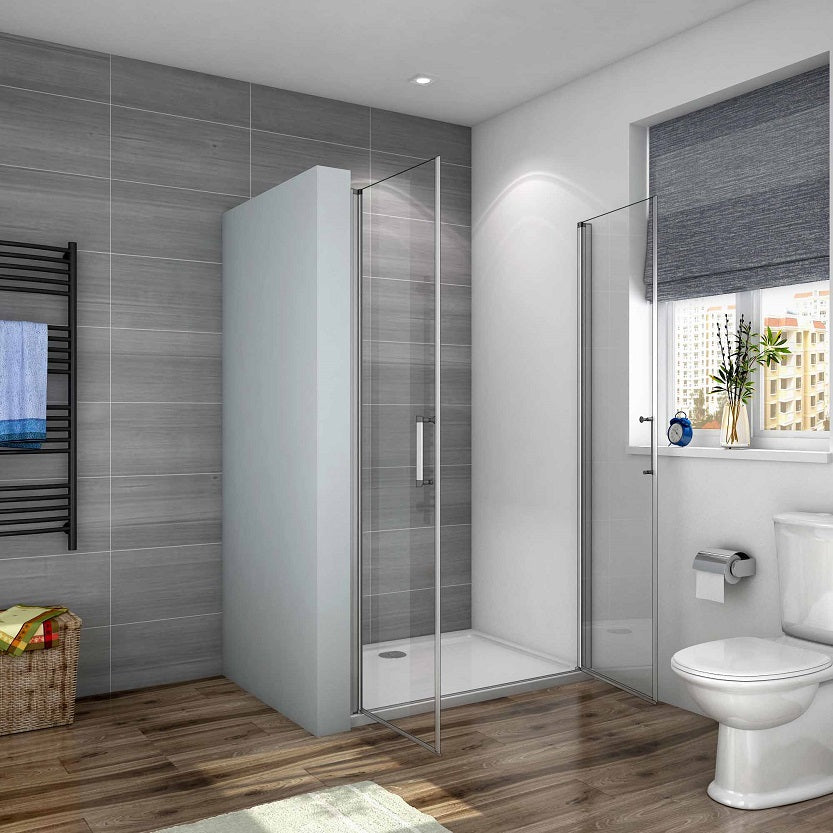 Duschkabine Falttür Drehfalttür Glas