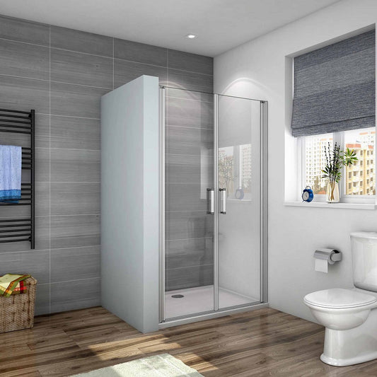 Duschkabine Falttür Drehfalttür Glas