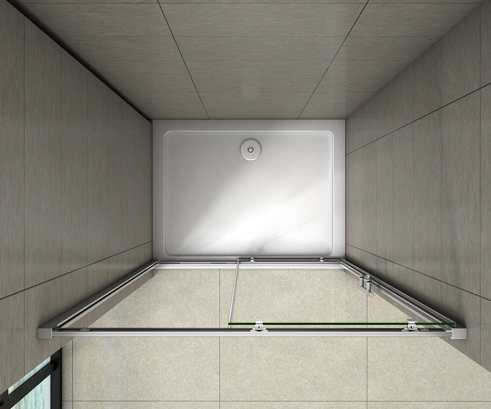 Duschkabine Falttür Drehfalttür Glas