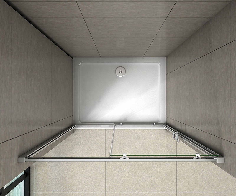 Duschkabine Falttür Drehfalttür Glas