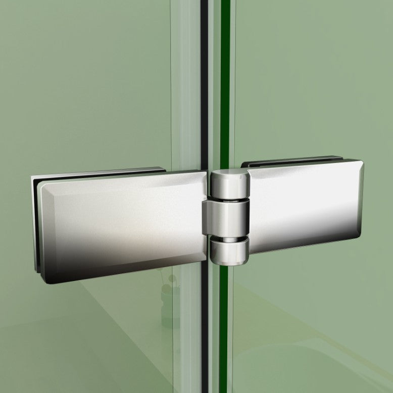 Duschkabine Falttür Drehfalttür Glas