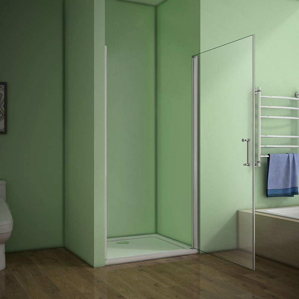 Duschkabine Nische Glas Höhe: 185cm