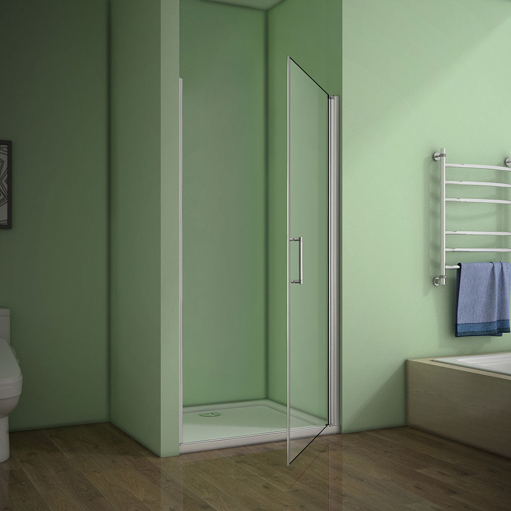 Duschkabine Nische Glas Höhe: 185cm