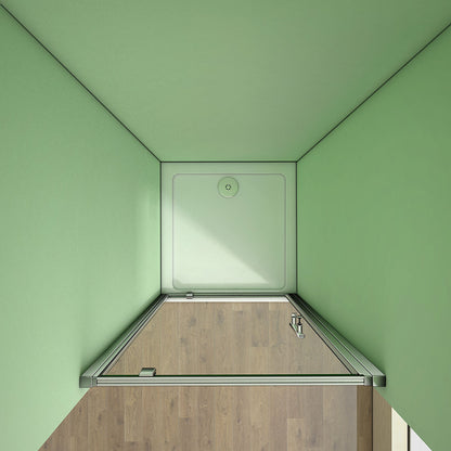 Duschkabine Falttür Drehfalttür Glas