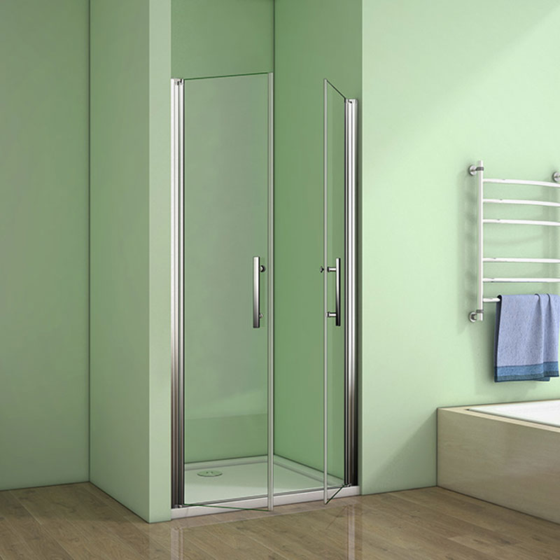 Duschkabine Falttür Drehfalttür Glas