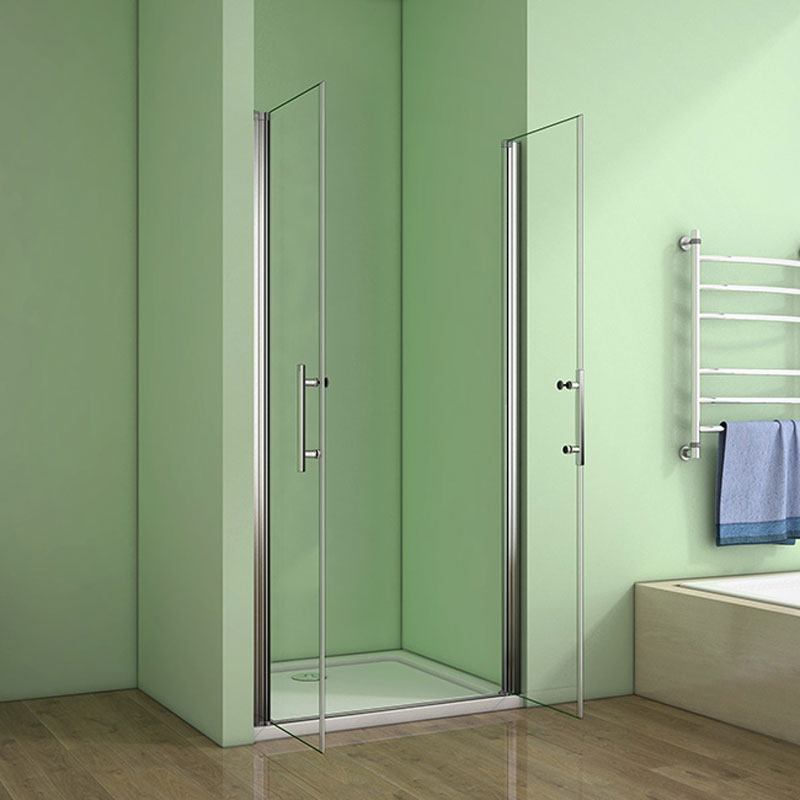 Duschkabine Falttür Drehfalttür Glas
