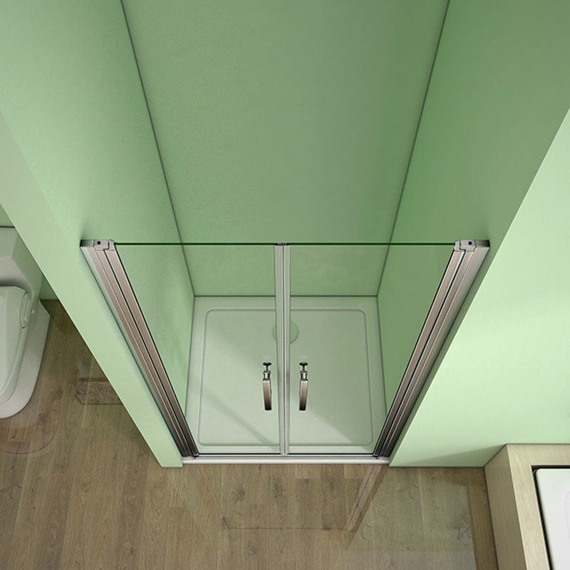 Duschkabine Falttür Drehfalttür Glas