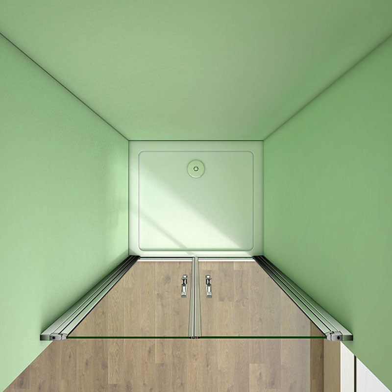 Duschkabine Falttür Drehfalttür Glas