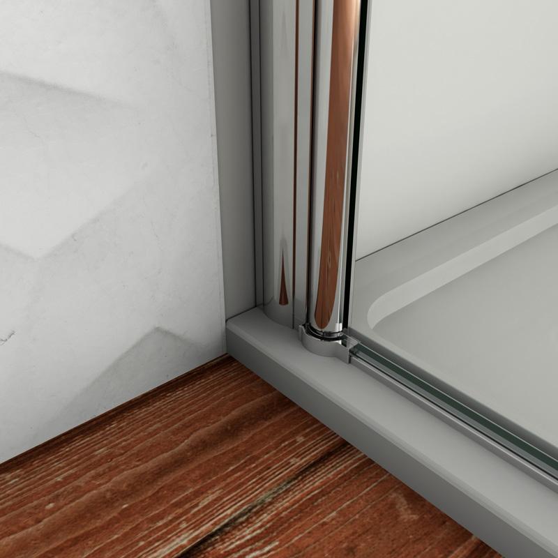 Duschkabine Falttür Drehfalttür Glas