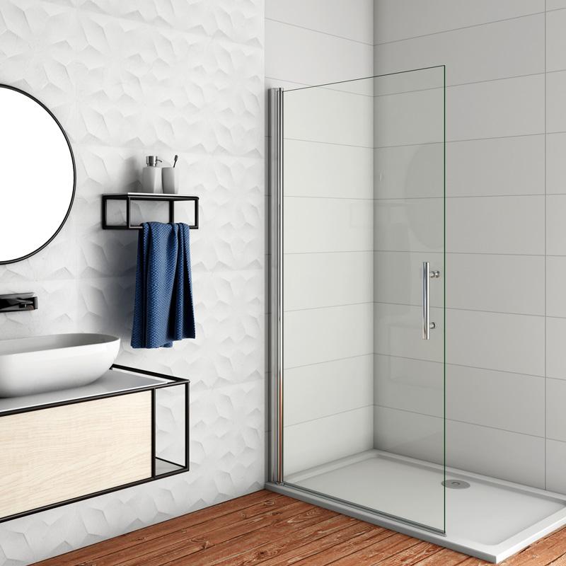 Duschkabine Falttür Drehfalttür Glas