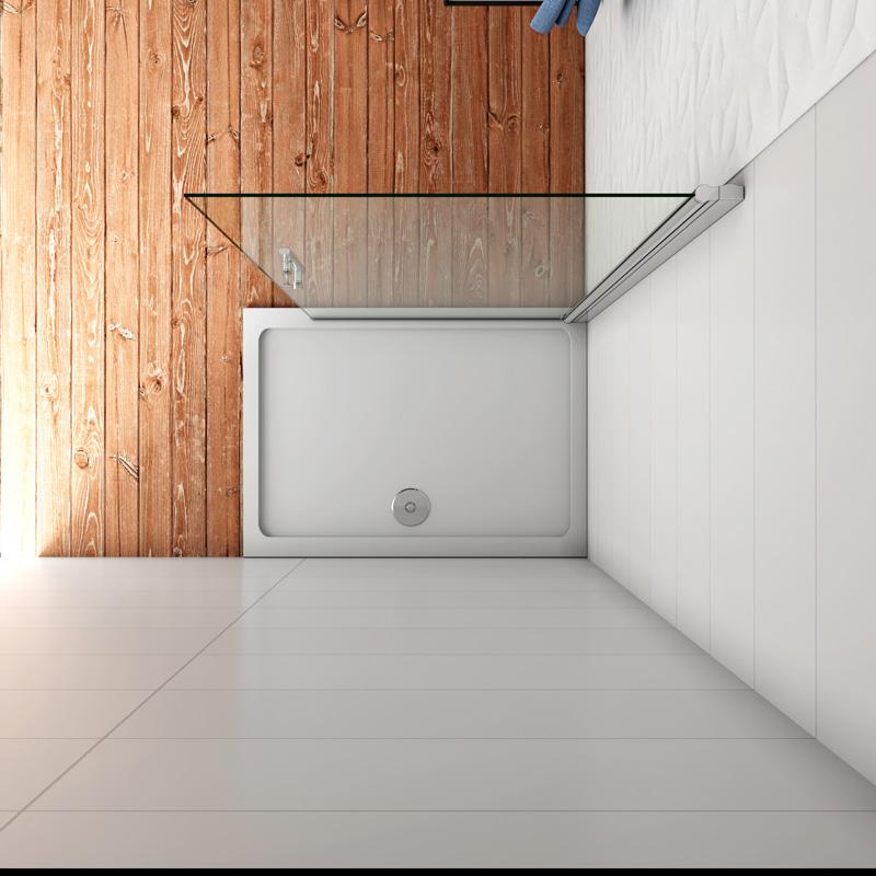 Duschkabine Falttür Drehfalttür Glas