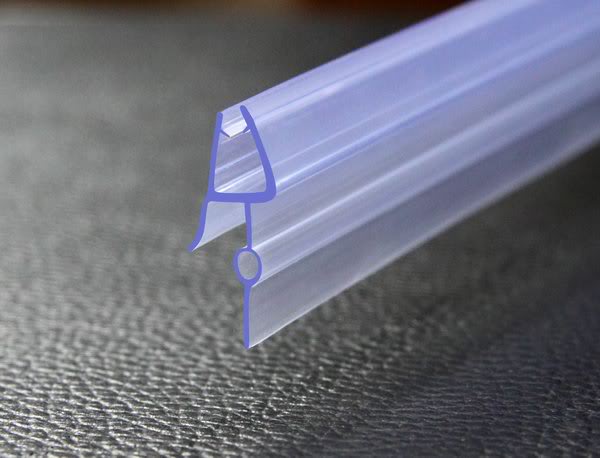 Dichtung Dichtteil Unten für Duschabtrennung Duschkabine A6/8