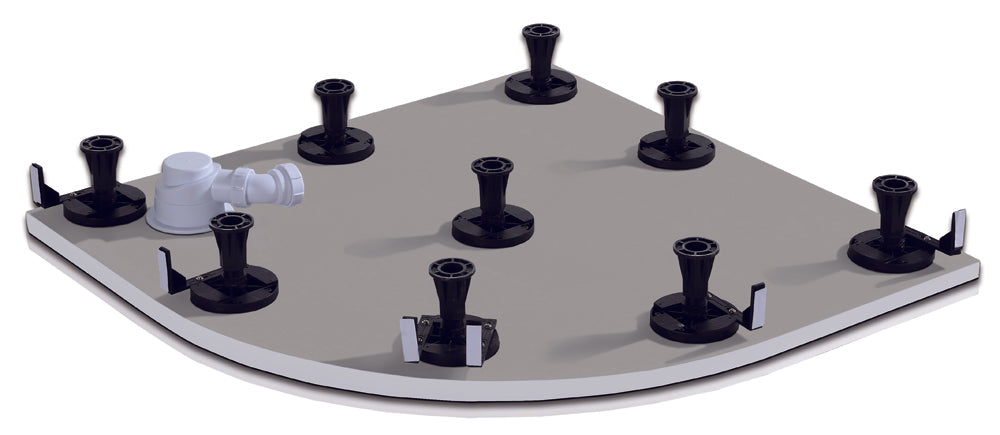 Verstellbare Stellfüße für Quadrat / Rechteck / Runddusche Duschtasse