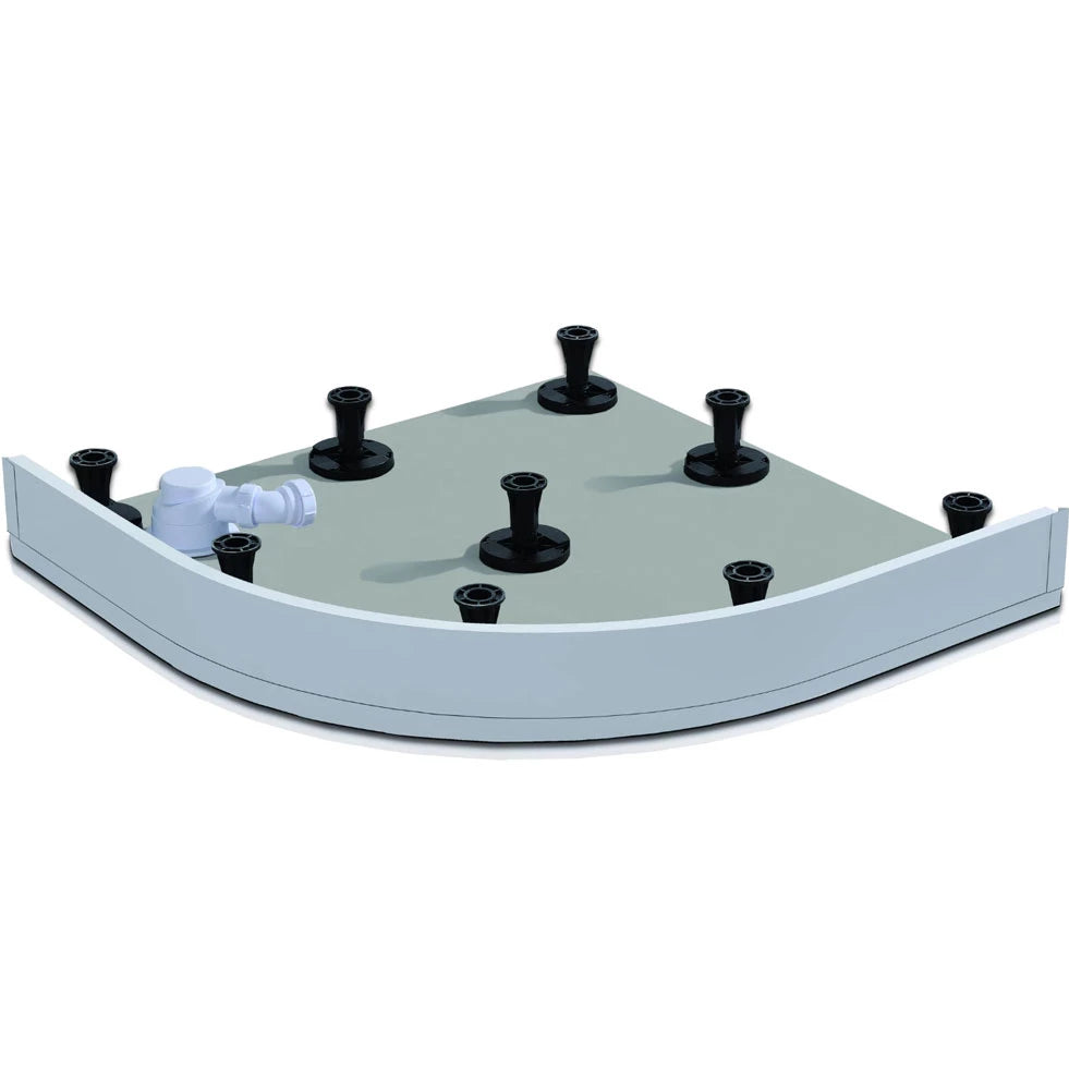 Runddusche Schürze & Stellfüße für Duschtasse für 80X80GQ/90X90GQ
