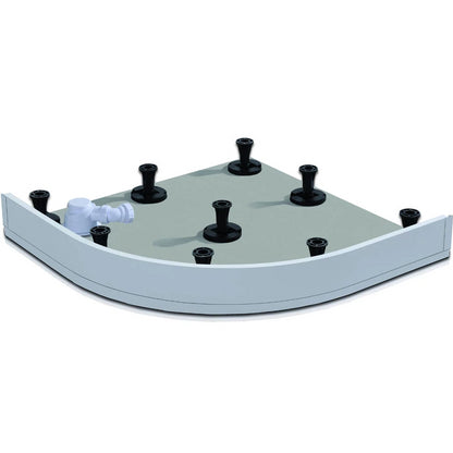 Runddusche Schürze & Stellfüße für Duschtasse für 80X80GQ/90X90GQ