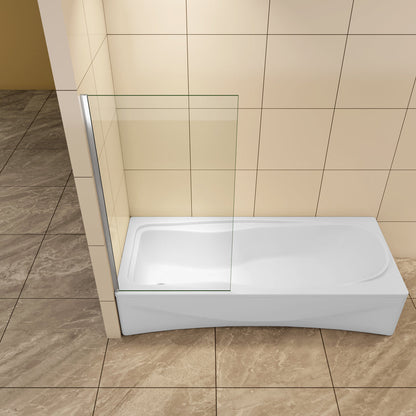 Badewannenaufsatz 70 cm H.140 cm Offen Badewannenaufsätze 6mm NANO Glas