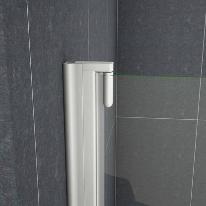 schwenkbar 75 cm Badewannenaufsatz Drehbar Aica