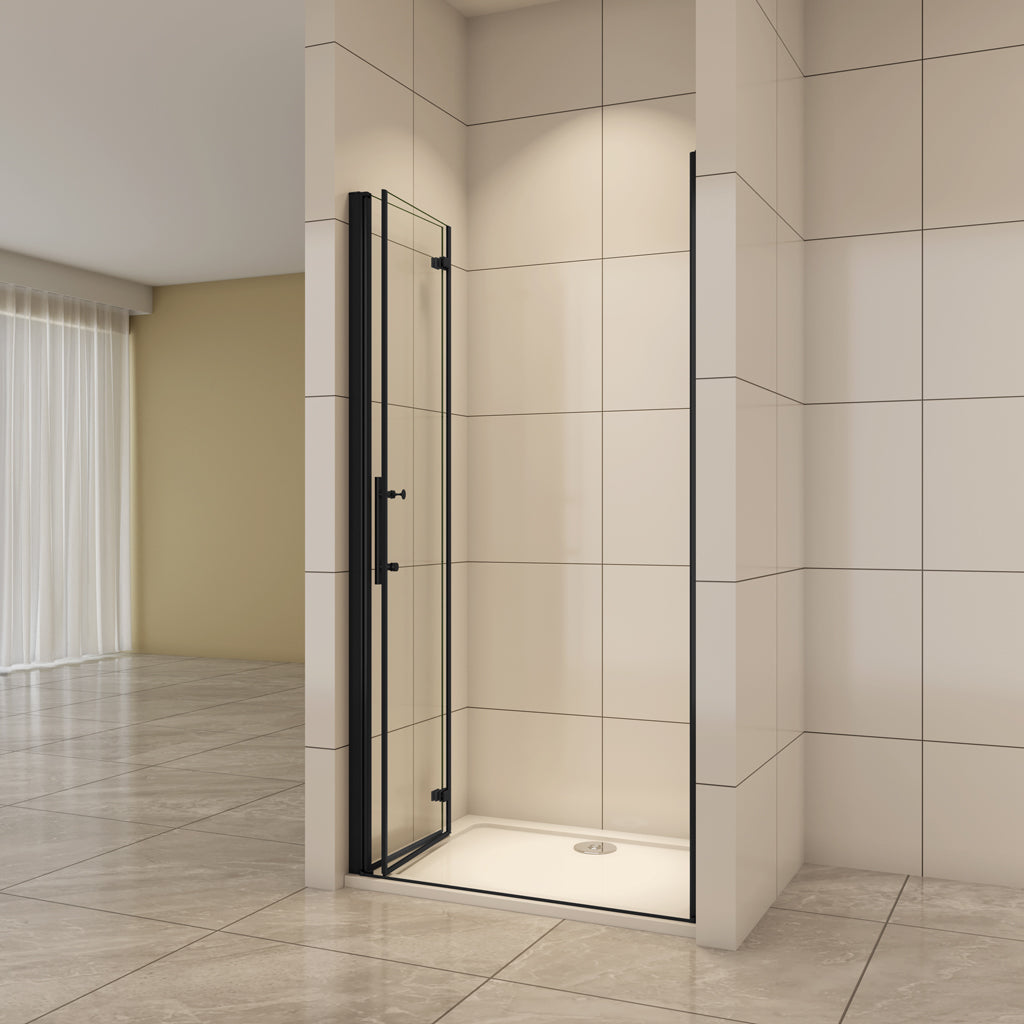 70 x H.195 cm Falttür Duschabtrennung 6mm NANO Glas Nischentür