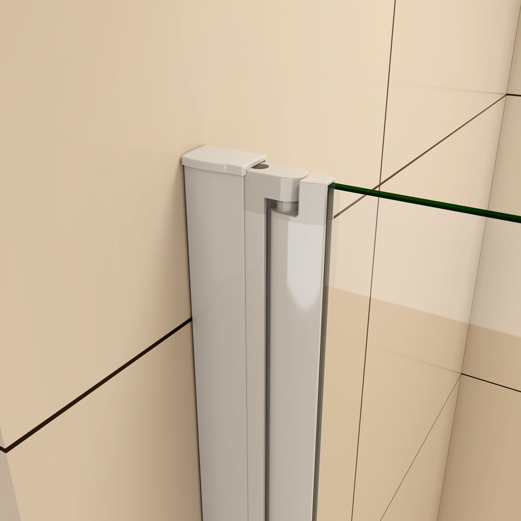 Walk In Duschtür 72 cm H.185 cm Drehtür 5mm Glas Duschkabine