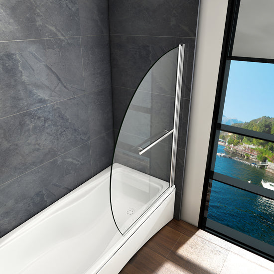 Duschabtrennung Badewannenaufsatz Glas