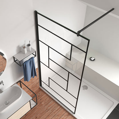 Duschkabine Falttür Drehfalttür Glas