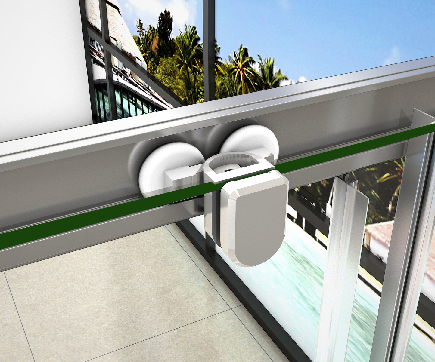 Duschkabine Falttür Drehfalttür Glas