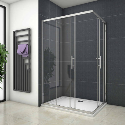 Duschkabine Falttür Drehfalttür Glas