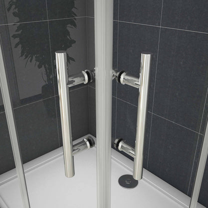 Duschkabine Falttür Drehfalttür Glas