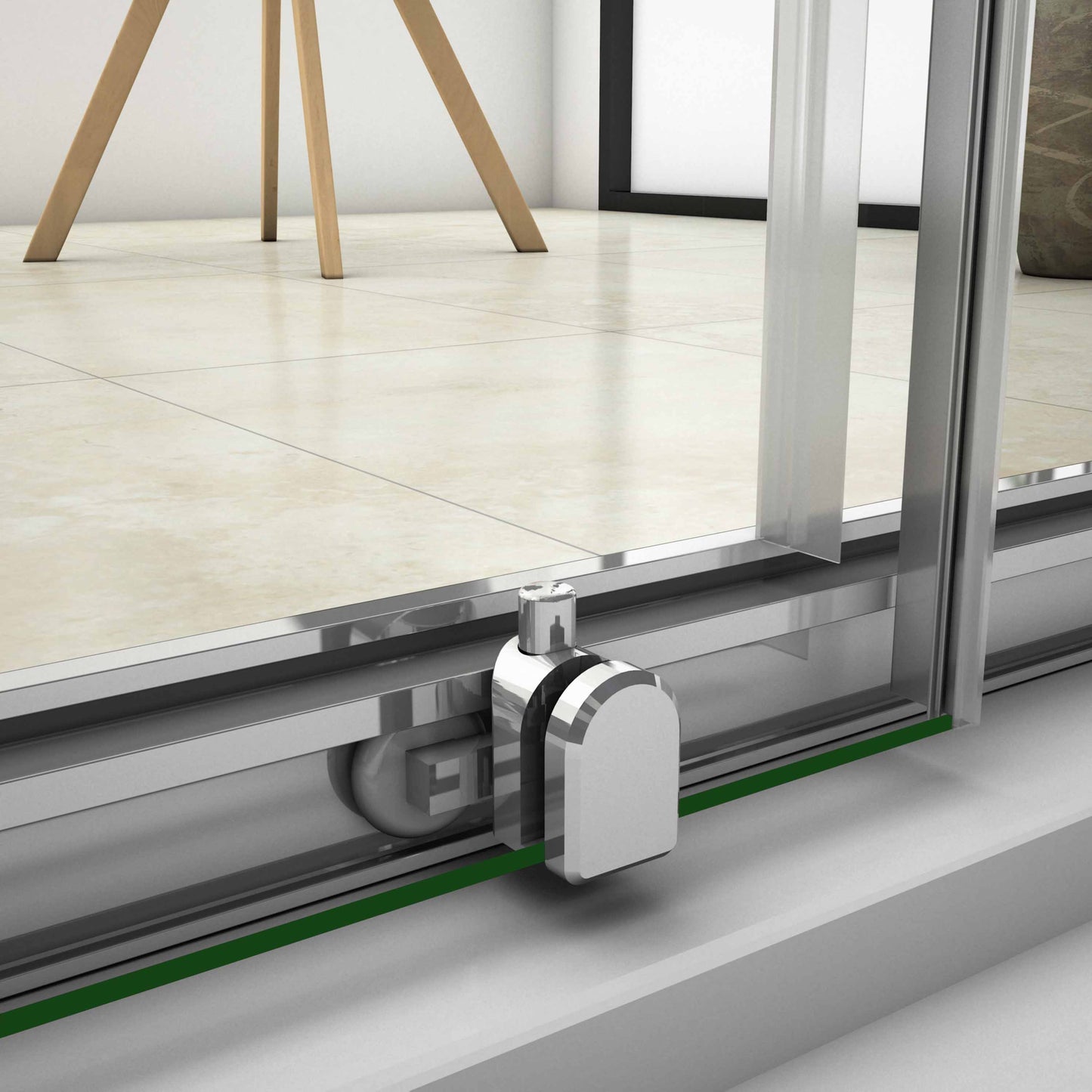 Duschkabine Falttür Drehfalttür Glas